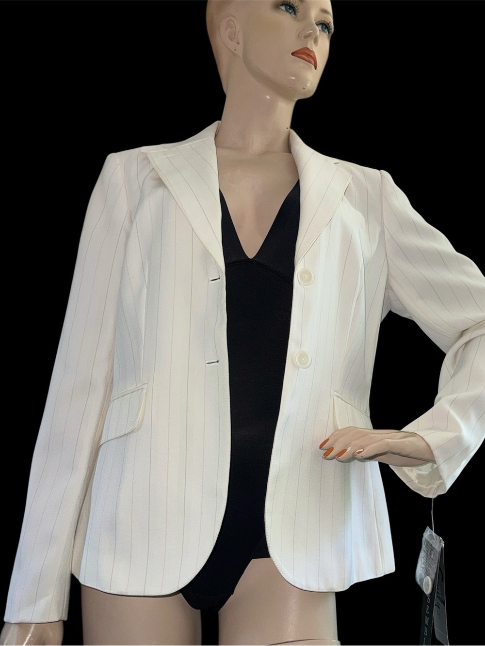 Vintage Emily White Blazer Jacket